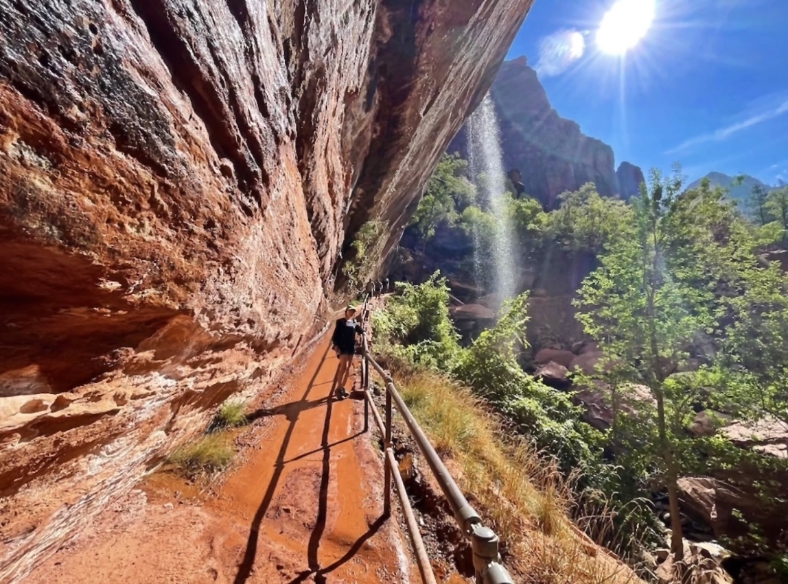 Zion Waterfall